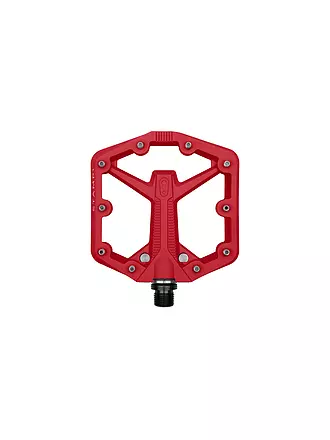 CRANKBROTHERS | Flat-Pedal Stamp 1 Gen 2 | rot