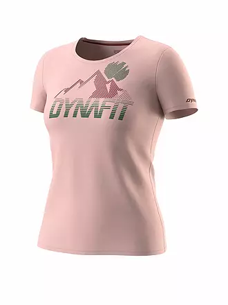 DYNAFIT | Damen Funktionsshirt Transalper Graphic | rosa