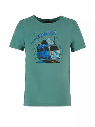 E9 | Kinder Klettershirt B-Furgo Bus | gold