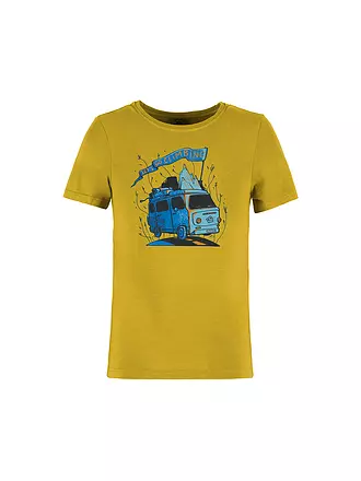 E9 | Kinder Klettershirt B-Furgo Bus | gold