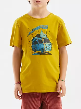E9 | Kinder Klettershirt B-Furgo Bus | gold