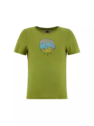 E9 | Kinder Klettershirt Cave | gelb