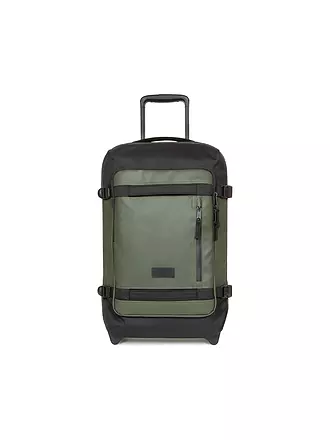 EASTPAK | Reisetrolley Tranverz CNNCT S Accent Grey | olive