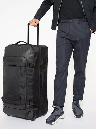 EASTPAK | Reisetrolley Tranverz L Cnnct Accent Grey | schwarz