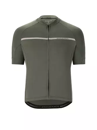 ENDURANCE | Herren Radtrikot Blackal FZ | dunkelgrün