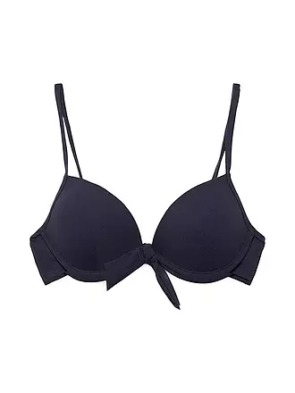 ESPRIT | Damen Bikinioberteil Bügel mit Struktur | blau