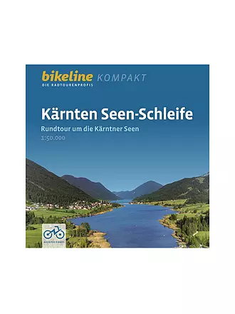 ESTERBAUER | Bikeline Radtourenbuch Kärnten Seen Schleife 1:50.000 | keine Farbe