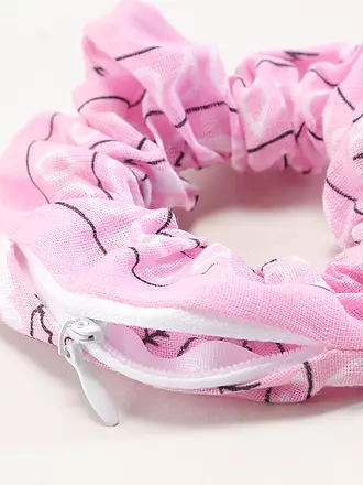 FIGLIA | Damen Haarband Scrunchie | dunkelblau