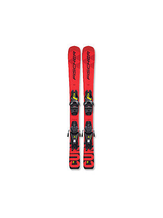 FISCHER | Kinderski Set The Curv JR. (70-90) + FS4 22/23 | rot
