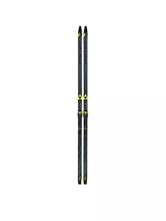 FISCHER | Langlaufski Set Twin Skin Superlite Stiff EF + BDG Control Step-In | schwarz