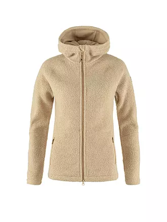 FJÄLLRÄVEN | Damen Fleecejacke Kaitum Fleece | beige