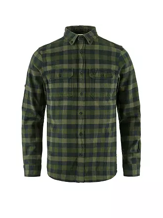 FJÄLLRÄVEN | Herren Flanellhemd Skog | braun
