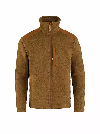 FJÄLLRÄVEN | Herren Fleecejacke Buck | camel