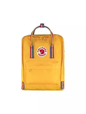 FJÄLLRÄVEN | Tagesrucksack Kanken Rainbow | gelb