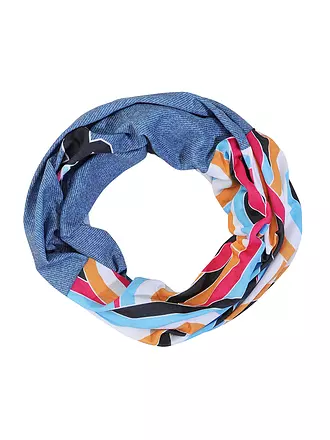 FREISEIN | Damen Multifunktionstuch SnowCurls | blau