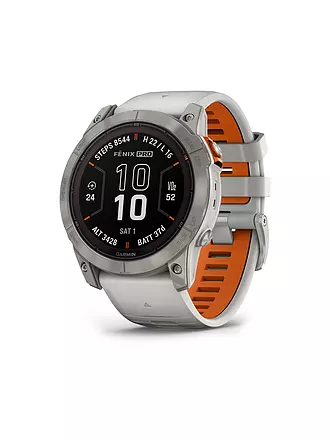 GARMIN | GPS-Sportuhr fenix 7X Pro Sapphire Solar | silber