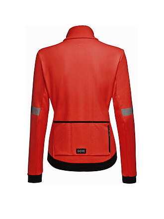 GORE | Damen Rad Winterjacke Tempest GORE-TEX INFINIUM™ | orange