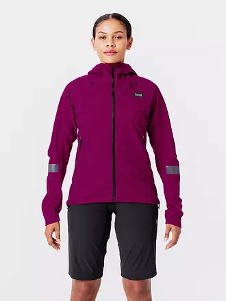 GOREWEAR | Damen Radjacke Lupra GORE-TEX INFINIUM™ | beere