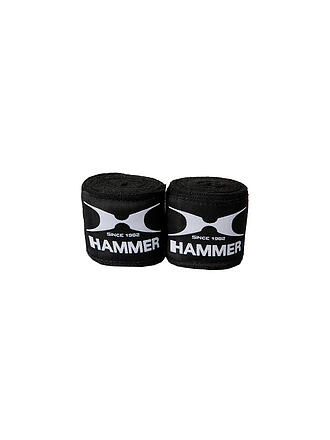 HAMMER | Boxbandage Elastisch 2,5m | schwarz