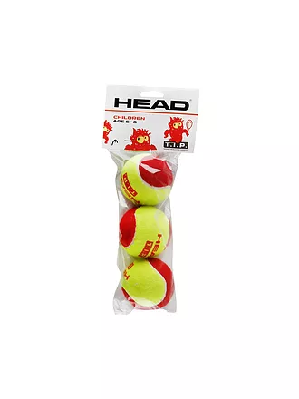 HEAD | Kinder Tennisbälle T.I.P Red | rot