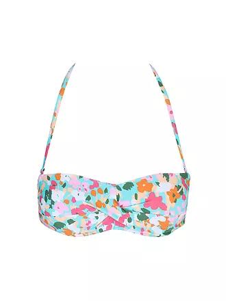 HOT STUFF | Damen Bikinioberteil Bandeau Print | bunt