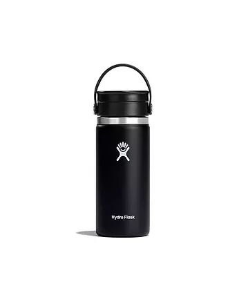 HYDRO FLASK | Kaffeeflasche mit Flex Sip™ Lid 16 oz (473 ml) | schwarz