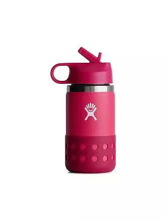 HYDRO FLASK | Trinkflasche Kids Wide Mouth Straw Cap 12 oz (355 ml) | pink