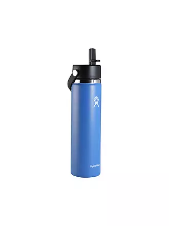 HYDRO FLASK | Trinkflasche Wide Flex Straw Cap 24 oz (710 ml) | dunkelblau