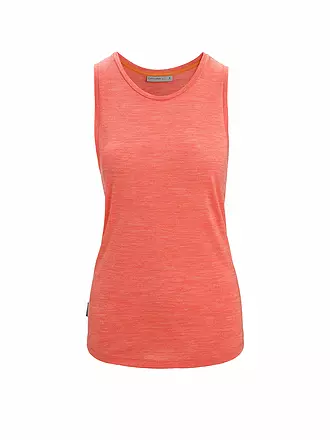 ICEBREAKER | Damen Funktionstank Merino Sphere II | koralle