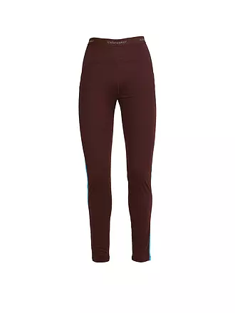 ICEBREAKER | Damen Leggings Merino 200 Sonebula | braun