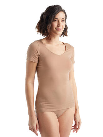 ICEBREAKER | Damen T-Shirt 150 Merino Siren Sweetheart | blau