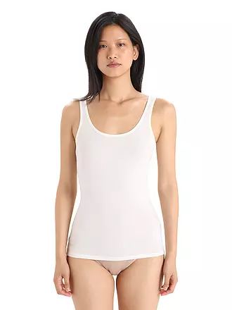 ICEBREAKER | Damen Tank 150 Merino Siren | weiss