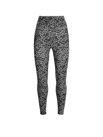 ICEBREAKER | Damen Tight Merino Fastray High Rise Forest Shadows | grau