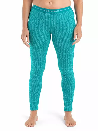 ICEBREAKER | Damen Unterzieh Tight Merino 260 Vertex Long | mint