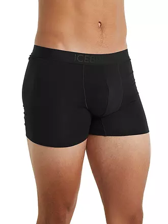 ICEBREAKER | Herren Boxer Cool-Lite™ Merino Anatomica | schwarz