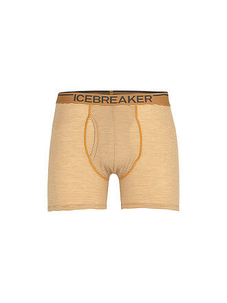 ICEBREAKER | Herren Boxershort Merino Anatomica | gelb