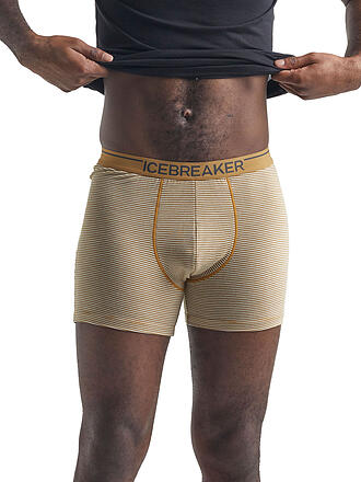 ICEBREAKER | Herren Boxershort Merino Anatomica | gelb