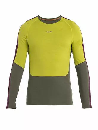 ICEBREAKER | Herren Funktionsshirt Merino 200 Sonebula | olive