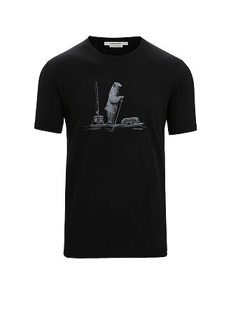 ICEBREAKER | Herren Funktionsshirt Tech Lite II | schwarz