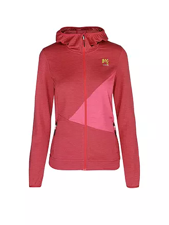 KARPOS | Damen Fleecejacke Nuvolau Hoodie | petrol