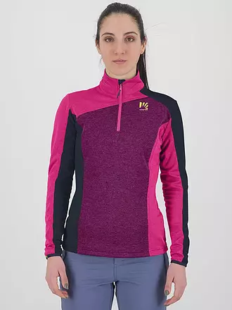 KARPOS | Damen Funktionsshirt Federa Half-Zip Fleece | beere