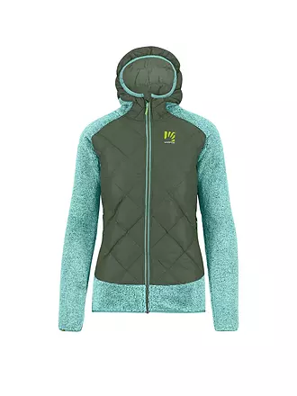 KARPOS | Damen Hybridjacke Marmarole Hoodie | hellblau