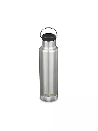 KLEAN KANTEEN | Edelstahl Isolierflasche Classic 592ml Loop Cap | silber