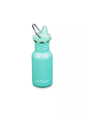 KLEAN KANTEEN | Kinder Trinkflasche Classic einwandig 12 oz (355 ml) mit Sippy Cap | 