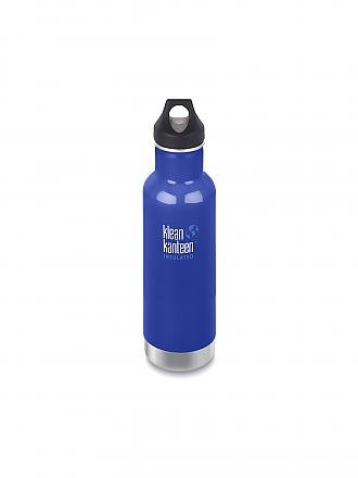 KLEAN KANTEEN | Trinkflasche Classic vakuumisoliert 20 oz (592 ml) mit Loop Cap | blau