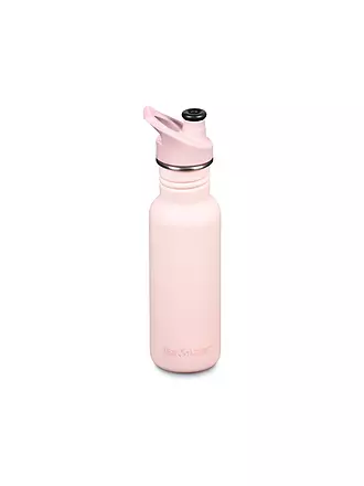 KLEAN KANTEEN | Trinkflasche Edelstahl Classic 800ml Sport Cap | rosa