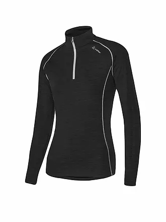 LÖFFLER | Damen Ski-Unterzieher Transtex Merino | schwarz