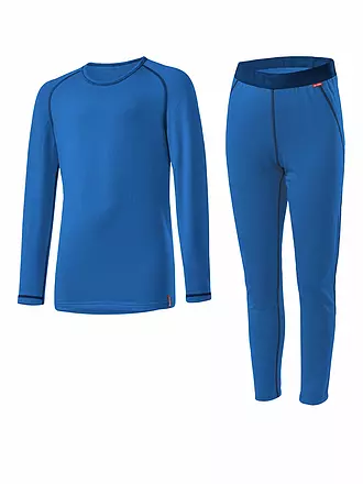 LÖFFLER | Mädchen Funktionsunterwäsche-Set TRANSTEX® WARM | blau