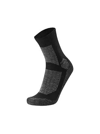 LÖFFLER | Radsocken Transtex Merino | schwarz