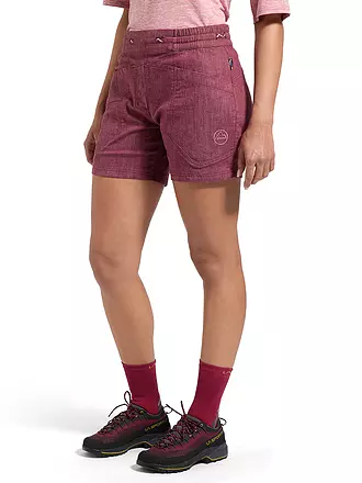 LA SPORTIVA | Damen Klettershort Sierra ROck | dunkelrot